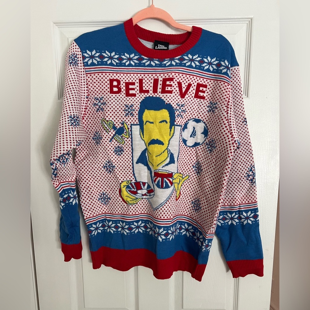Ted Lasso Ugly Christmas Sweater